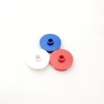 18674 Tile  Round 2 x 2 with Open Stud - Goldwin Bricks