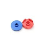 18674 Tile  Round 2 x 2 with Open Stud - Goldwin Bricks