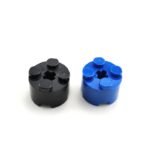 2x2 Brick Round with Axle Hole - Goldwin Bricks