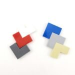 2x2 Flat Corner Tile - Goldwin Bricks