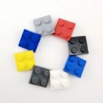 2x2 Plate - Goldwin Bricks