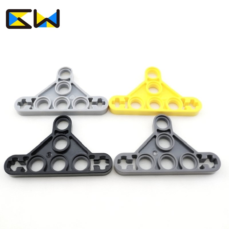 99773 65193 Technic  Liftarm  Modified Triangle Thin 3 x 5 with Short Supports