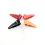 x346 16646  41669  48267  51446 Bionicle 1 x 3 Tooth with Axle Hole (Bohrok Eye)